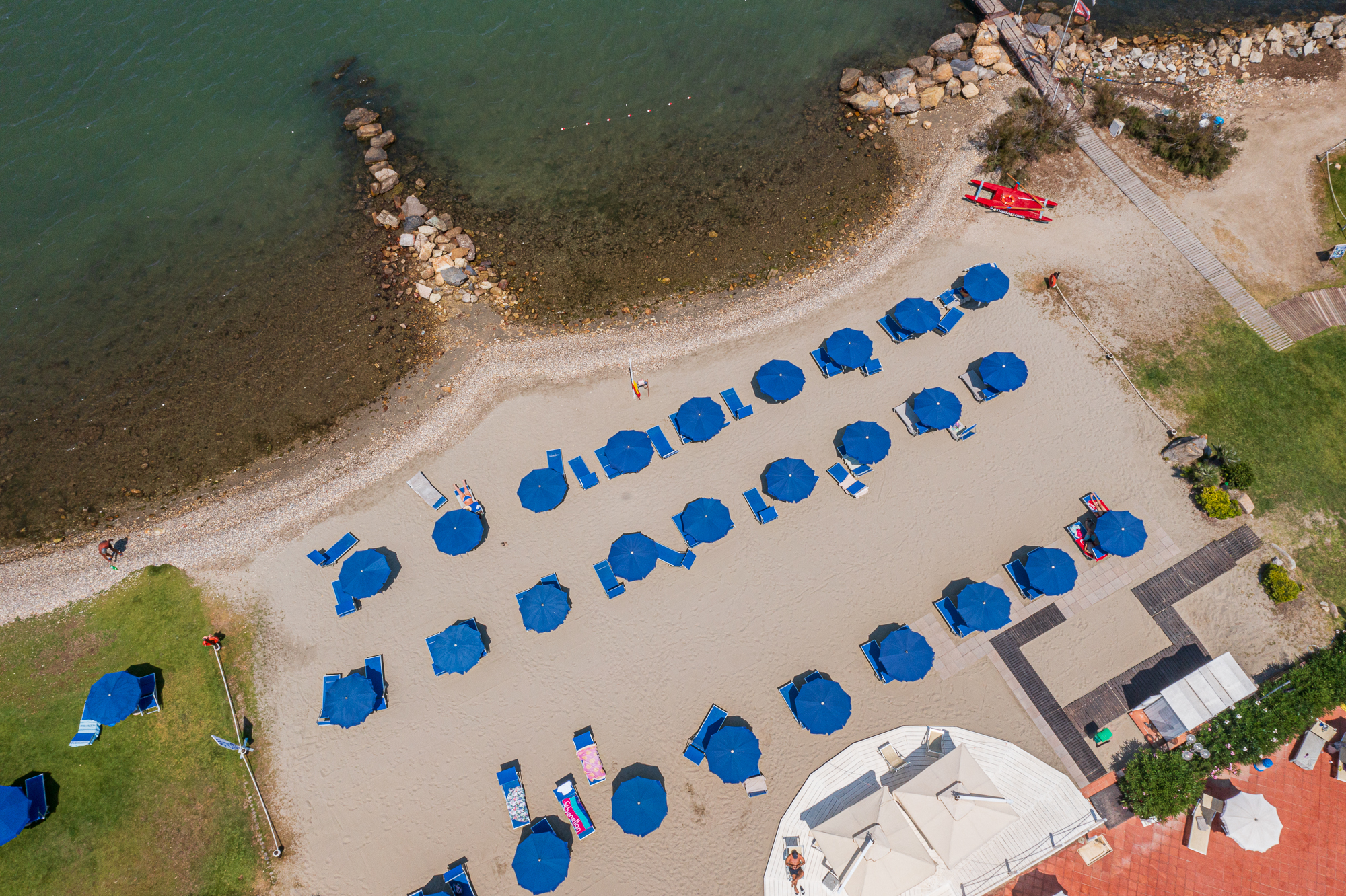 spiaggia privata hotel